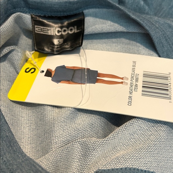 32 DEGREE COOL porcelain blue dress - Picture 5 of 5